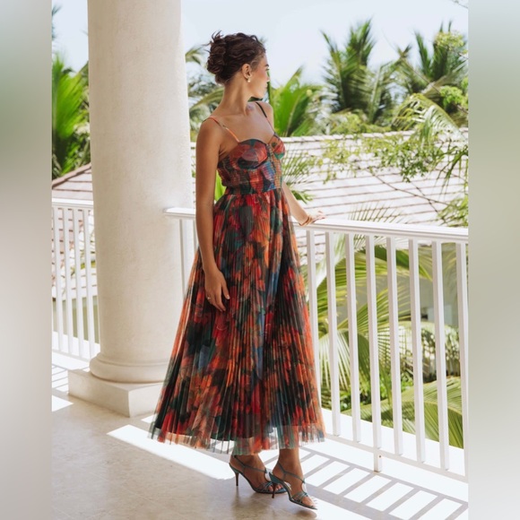 Hutch Brianna Smocked Tulle Dress (New with tags) - Picture 5 of 10